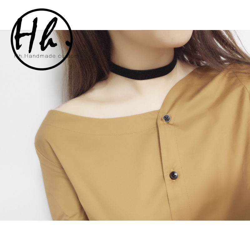 [ Hh ]Hand made have cash less than that is registered in the accounts Necklace Japan and South Korea Neck strap Versatile Velvet belt Necklace A collar for a horse Harajuku Jewelry customizedin the Accessories/Fashion Jewelry, Necklace  category - from Buy2taobao.com to provide professional Taobao agent buy service
