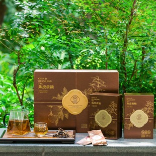 粤宝堂新会黄精独立袋礼盒 广东老陈皮礼品男女滋补搭配养生茶饮