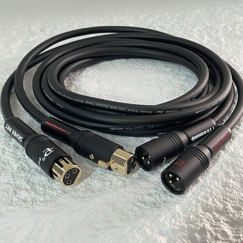 三芯HiFi发烧功放XLR公母平衡线