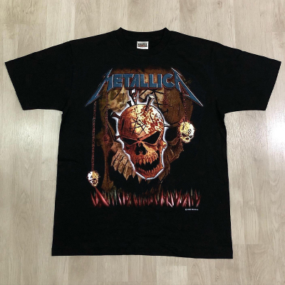 METALLICA金属乐队摇滚短袖T恤