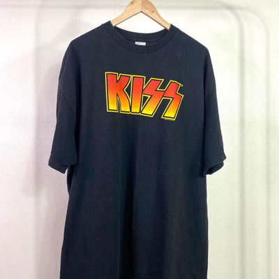 KISS乐队短袖t恤情侣款摇滚美式