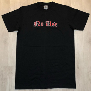 Use 美式 for Name硬核朋克摇滚乐队简约潮流短袖 复古男女T恤