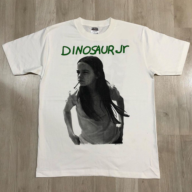 DinosaurJr短袖美式复古乐队T恤