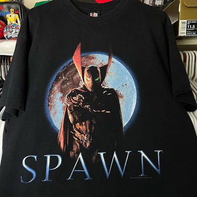 SPAWN再生侠纯棉宽松短袖T恤男