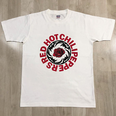 红辣椒乐队美式复古VTG短袖T恤