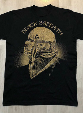 BLACK SABBATH黑色安息日重金属摇滚vtg高街休闲潮牌复古短袖t恤