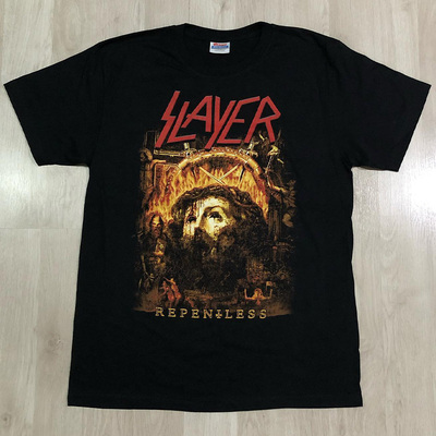 Slayer激流金属乐队短袖T恤