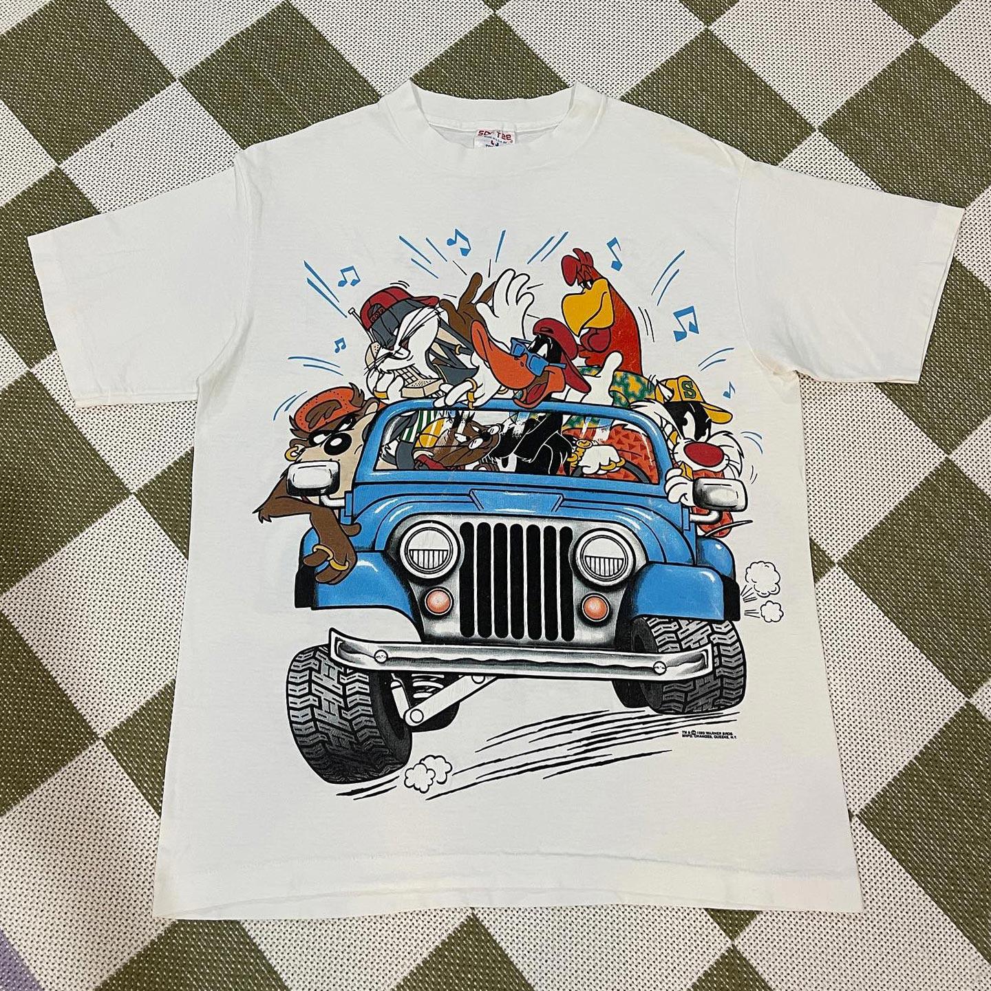 卡通动漫男女情侣款潮牌高街短袖