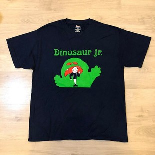 恐龙二世另类摇滚乐队Dinosaur Jr短袖T恤男女情侣款潮牌宽松高街