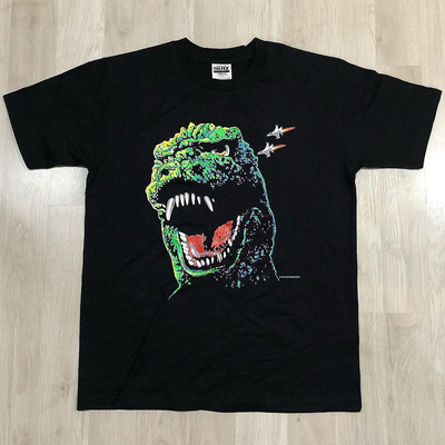 Godzilla哥斯拉日系纯棉短袖T恤