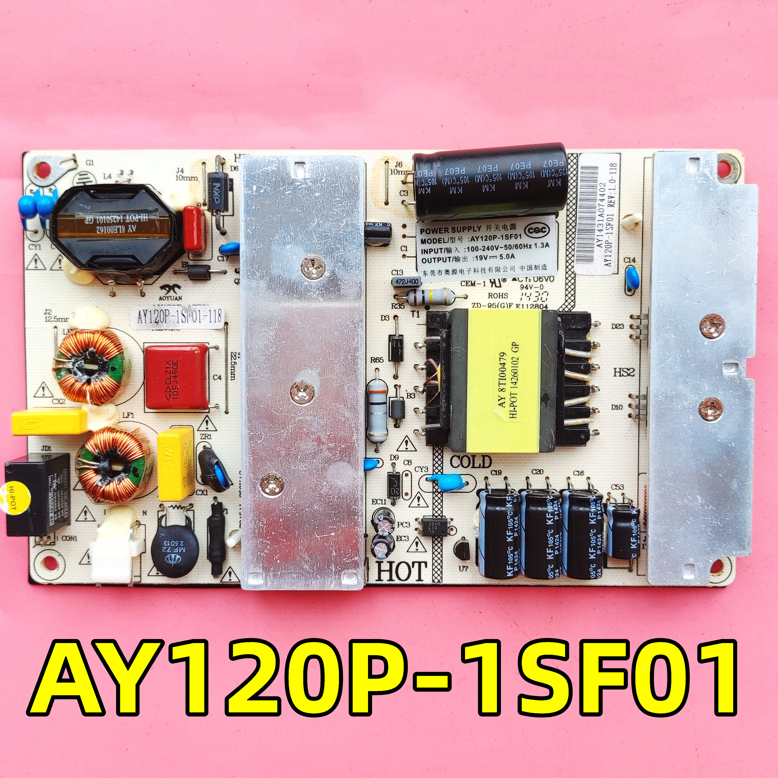 鸿合电源板AY120P-1SF01