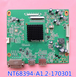 原装HKC惠科C340主板NB34C驱动板NT68394-A1.2-170301实拍测好