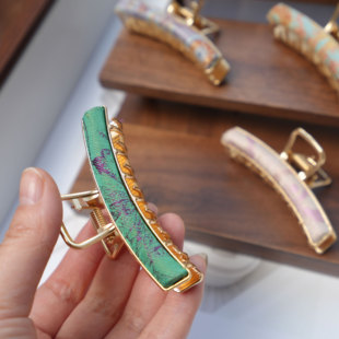 古风宋锦发夹首饰国风饰品手工配饰 新中式 10厘米发夹链接