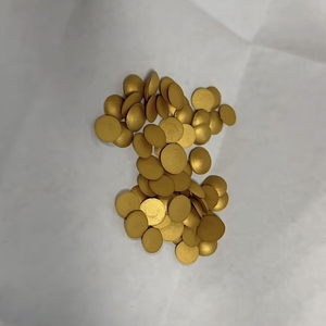 唐卡用金饼纯金豆24K含金量98