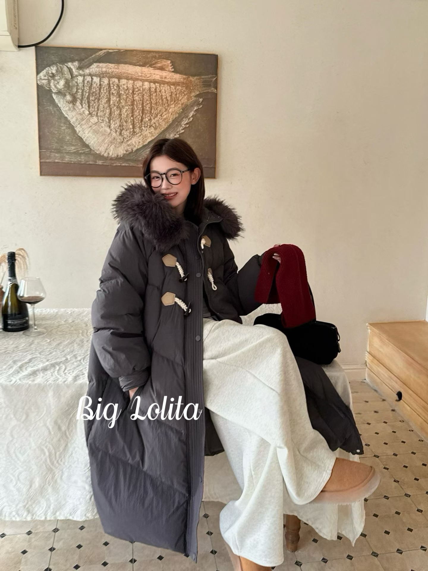 长款羽绒服！大码女装胖mm2025新款秋冬装宽松显瘦羽绒外套200斤