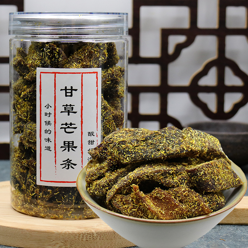 甘草芒果干220g罐装香草九制酱芒果条 儿时回忆 狐小哆杭州老味道 零食/坚果/特产 芒果干 原图主图