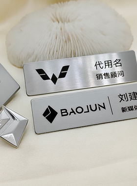 新款胸针徽章金属定制商务男女通