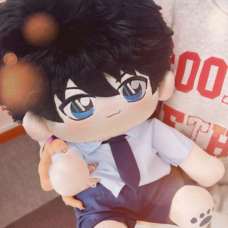原创正版名侦探柯南怪盗基德属性危命新40cm棉花娃娃同人周边公仔