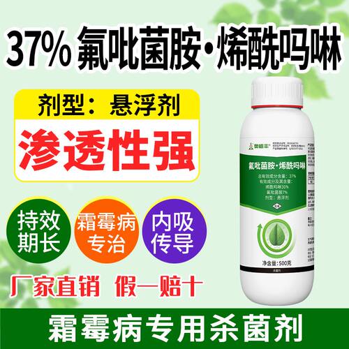 奥丰37%氟吡菌胺烯酰吗啉霜霉病专用蔬菜农用奥潍正品农药杀菌剂
