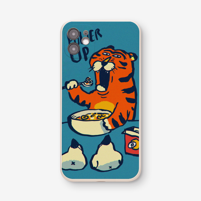 猛吃虎苹果安卓小众全包手机壳