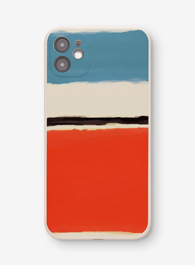 白色中心iphone16promax手机壳17创意15小众艺术xs适用12苹果14小米13pro全包vivox90华为mate50/p60原创oppo