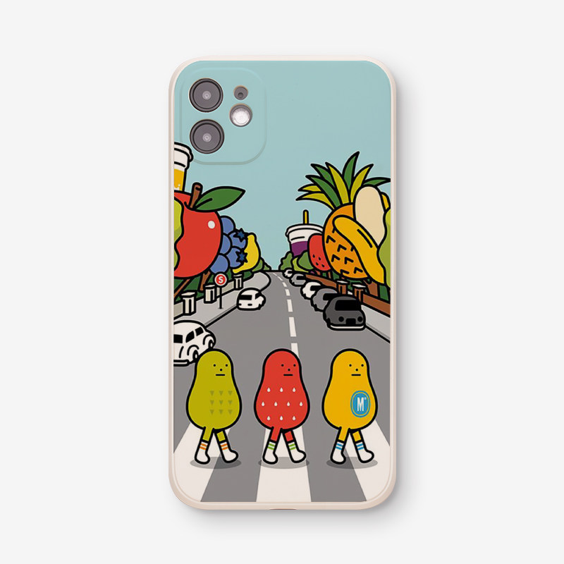 牛油果苹果安卓小众全包手机壳