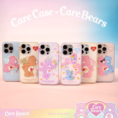 CareBears联名彩色磁吸手机壳