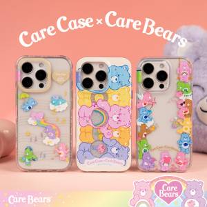 CARECASE x Care Bears联名 爱心小熊家族手机壳 适用于苹果iPhone17 16 15 ProMax 华为Mate60 Pura70 童趣