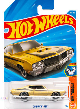 26年183号 '70 BUICK GSX 别克 金色 风火轮 HW TORQUE系列26J
