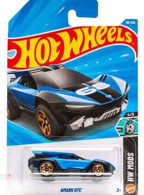 26年186号 AMARU GTC 普宝 蓝色 风火轮 HW MODS系列26J