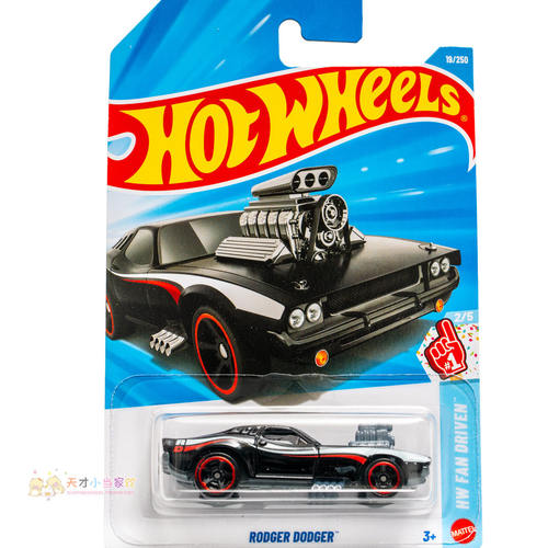 26年19号 RODGER DODGER 黑色 风火轮 HW FAN DRIVEN系列26F