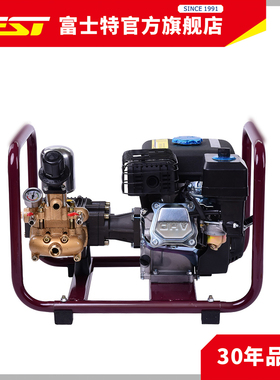 富士特FST-25HD-1免黄油直联式高压汽油打药机果树园林农用喷雾机