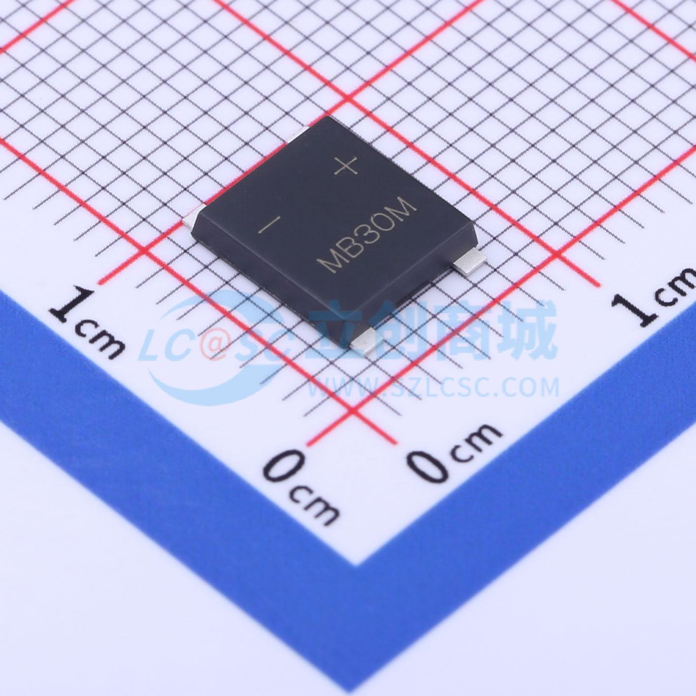 整流桥 MSB30M UMSB 1kV 3A SHIKUES(时科) 原装 电子元器件配单