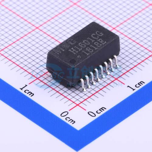 网口变压器 H1601CG SOIC-16-7.2mm 单口 原装 电子元器件配单