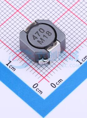 功率电感 CDRH10D68RT125NP-470PC SMD,10.2x10.2mm 47uH ±25% 2