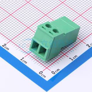 插拔式接线端子 MX15EDGRK-3.81-02P-GN01-Cu-Y-A P=3.81mm 插头