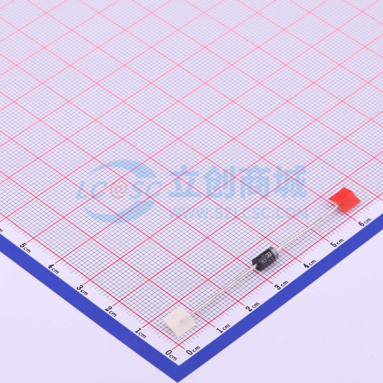 快恢复/超快恢复二极管 HER207 DO-15 YANGJIE(扬杰) 电子元器件