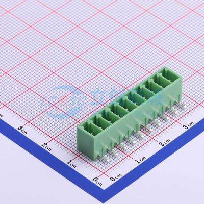 插拔式接线端子 XY2500R-G-3.5-10P 弯插,P=3.5mm 板端/插座-闭口