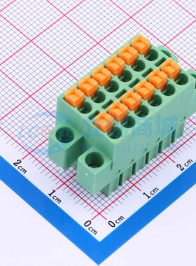 插拔式接线端子 JL15EDGKNHCM-38106G01 P=3.81mm 2x6P 原装正品