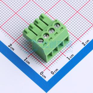 插拔式接线端子 HC15EDGK-3.5-4P-V P=3.5mm 原装 电子元器件配单