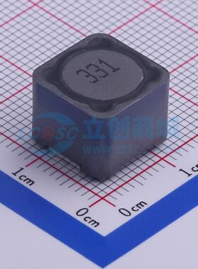 功率电感 GCRH129-331MC SMD,12x12mm 330uH ±20% 1.2A 原装
