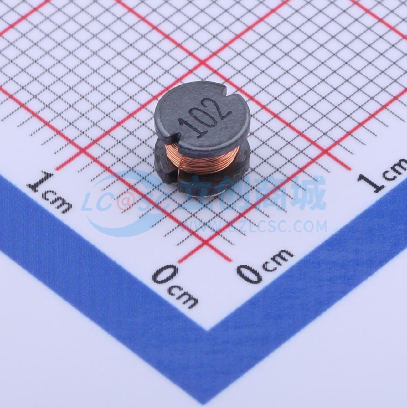 功率电感 CD54-102M 1MH SMD,5.8x5.2mm 1mH ±20% 150mA