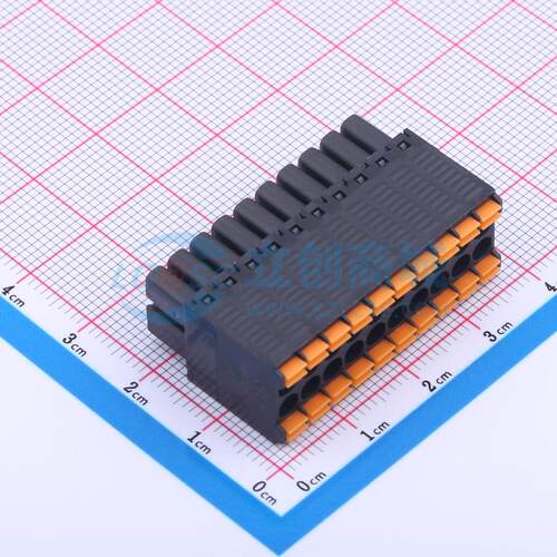 插拔式接线端子 JL15EDGKNH-35010B01 P=3.5mm 2x10P 电子元器件