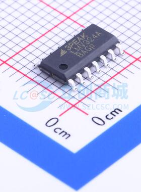 运算放大器 LMV324A-SR SOIC-14 原装正品 电子元器件配单