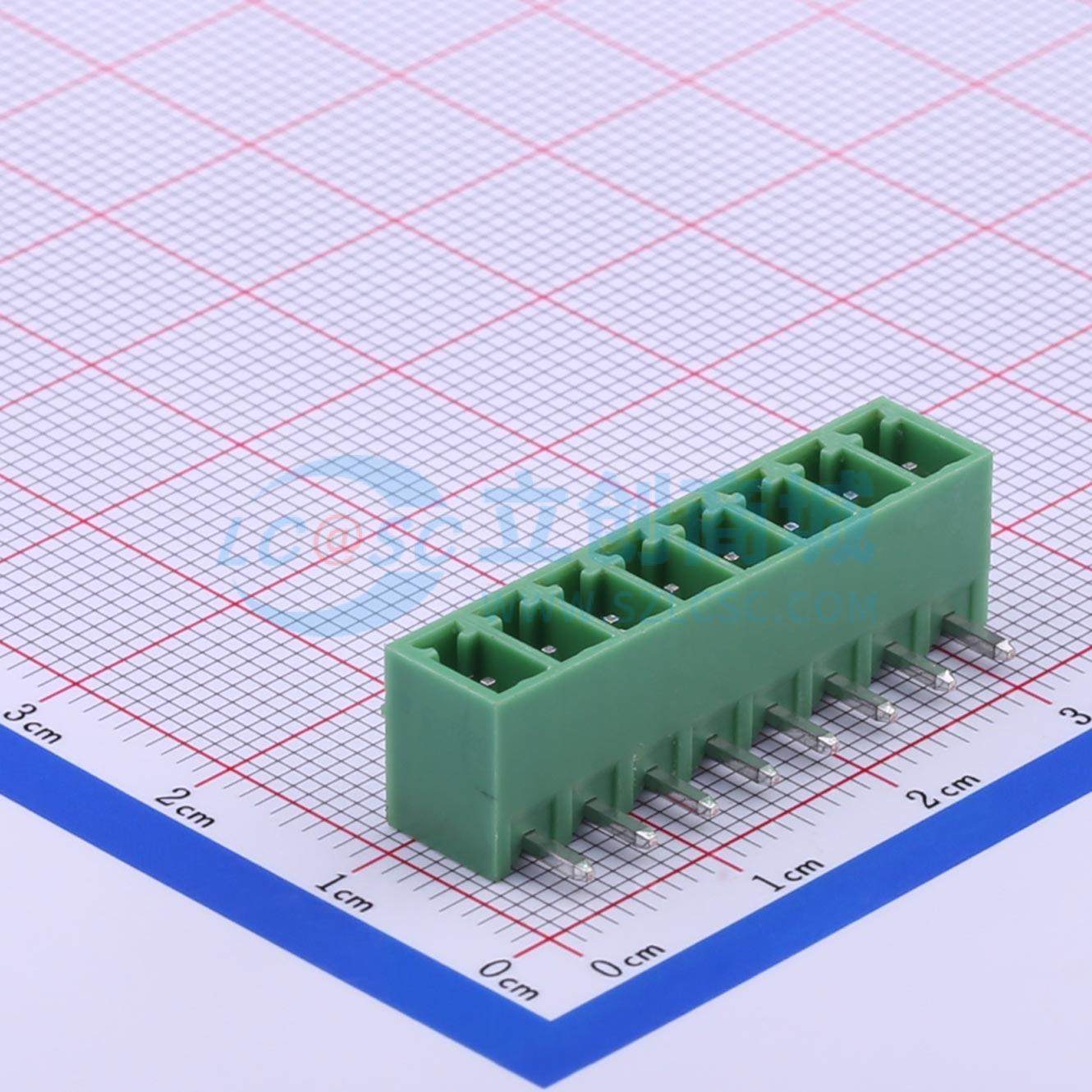 插拔式接线端子 DB2ERC-3.81-8P-GN 弯插,P=3.81mm 板端/插座-闭,电子元器件市场,连接器,淘宝优惠券,粉丝福利购,淘宝优惠卷