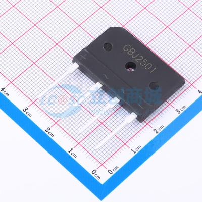 整流桥 GBJ2501 6GBJ 100V 25A CJ(江苏长电/长晶) 电子元器件