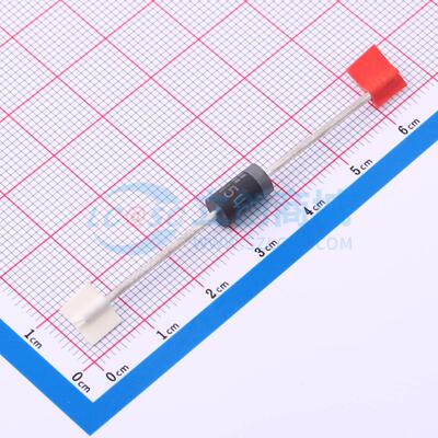 通用二极管 1N5400G-T DO-201AD 50V DIODES(美台) 电子元器件