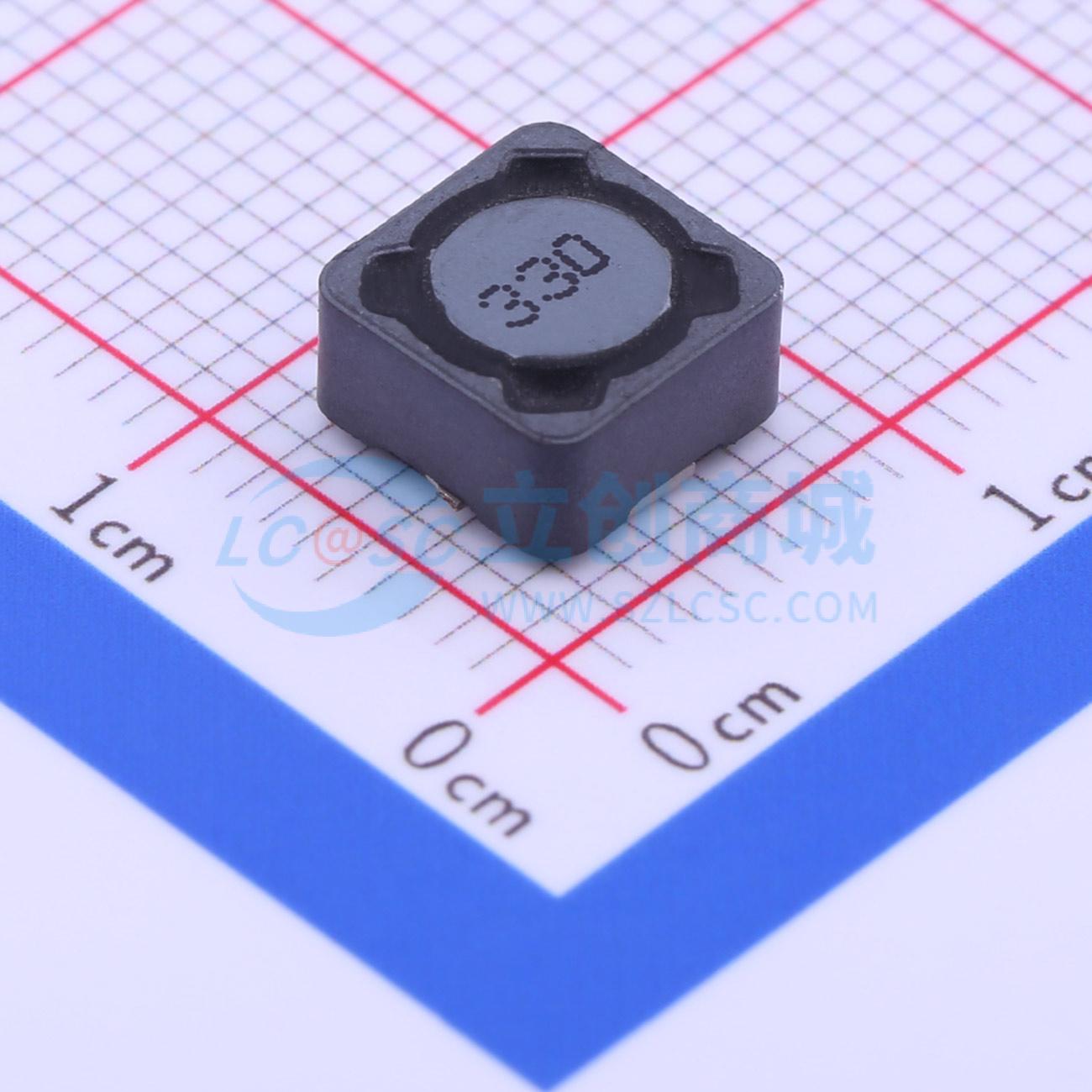 功率电感 SCDS74T-330M-N SMD 33uH ±20% 960mA 电子元器件