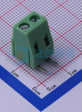 螺钉式接线端子 KF128R-5.0-2P 弯插,P=5mm 1x2P 电子元器件配单