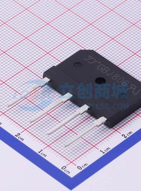 整流桥 GBJ806 6KBJ 600V 8A YANGJIE(扬杰) 原装 电子元器件配单